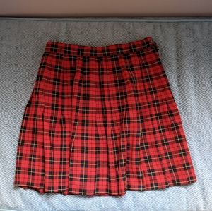 Vintage Plaid Skirt